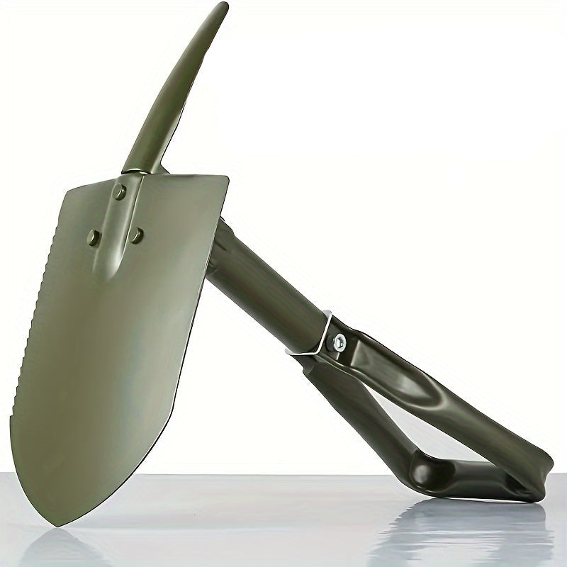 Woolpack Folding Survival Shovel – Stainless Steel, 15-Function Tool