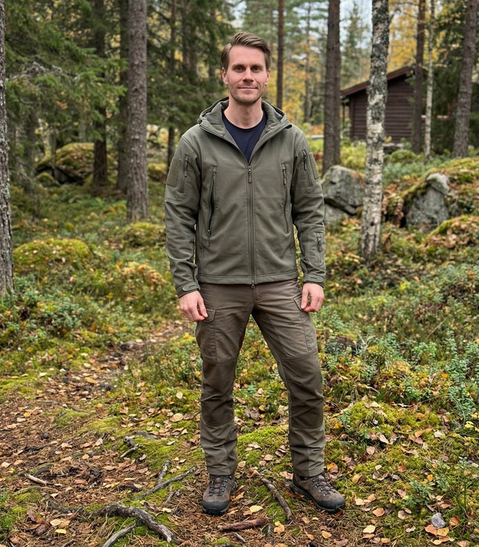 Woolpack Tactical Soft Shell Jacket – Windproof & Waterproof