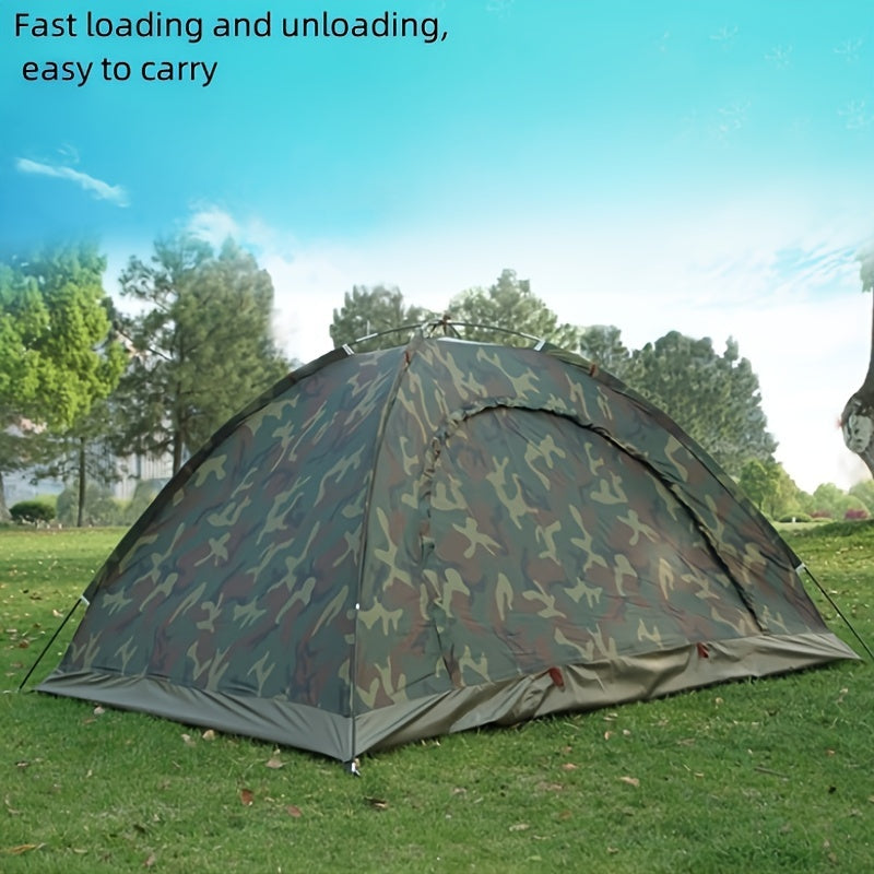 Woolpack 2-Person Camouflage Tent – Waterproof, Outdoor Camping