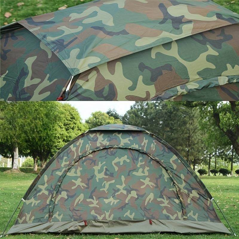 Woolpack 2-Person Camouflage Tent – Waterproof, Outdoor Camping