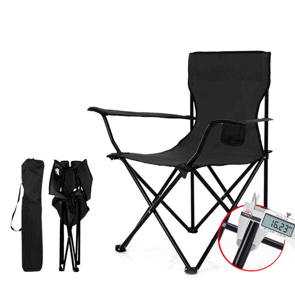 Woolpack Folding Camping Chair – Lightweight with Carry Bag