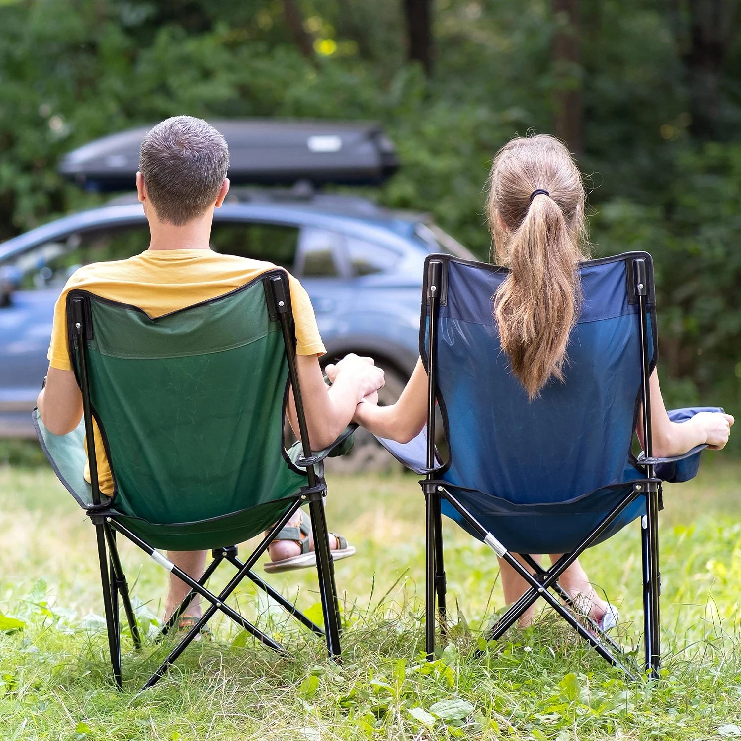 Woolpack Folding Camping Chair – Lightweight with Carry Bag