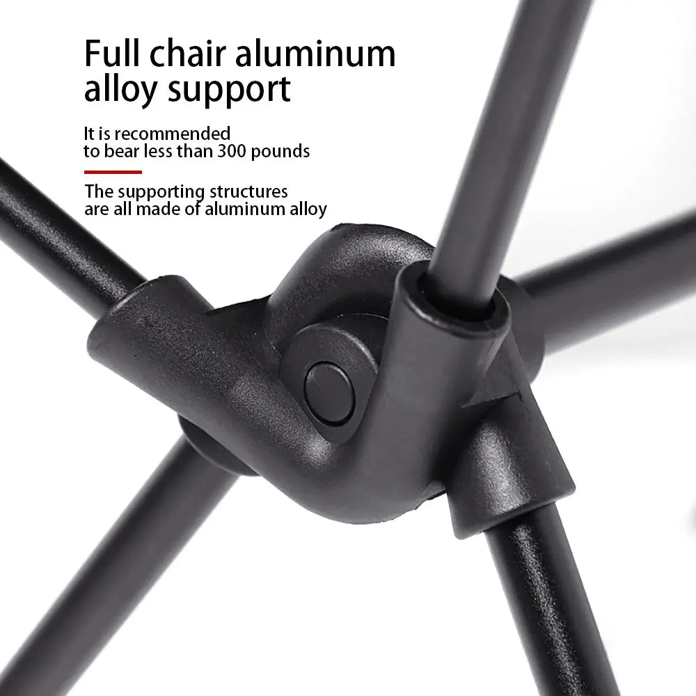 Woolpack Portable Folding Camping Chair – Lightweight Aluminum Outdoor Chair