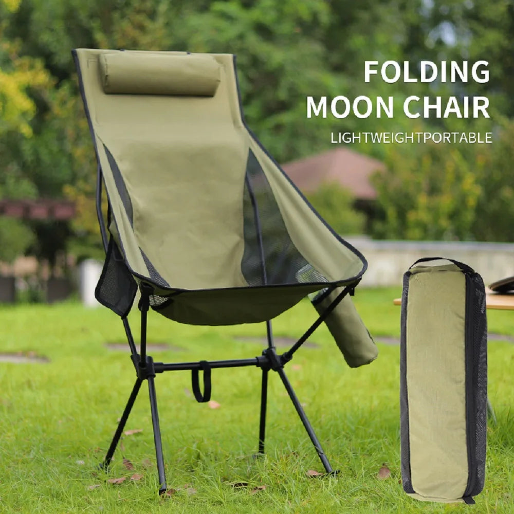 Woolpack Portable Folding Camping Chair – Lightweight Aluminum Outdoor Chair