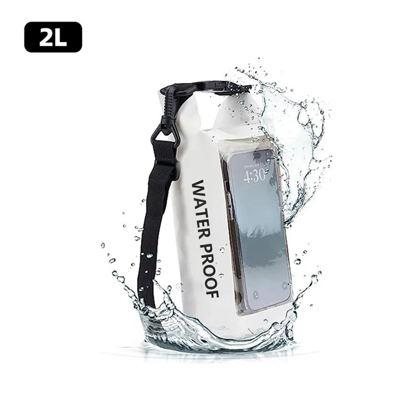 Woolpack 2L Touchscreen Waterproof Dry Bag – PVC Floating Sack