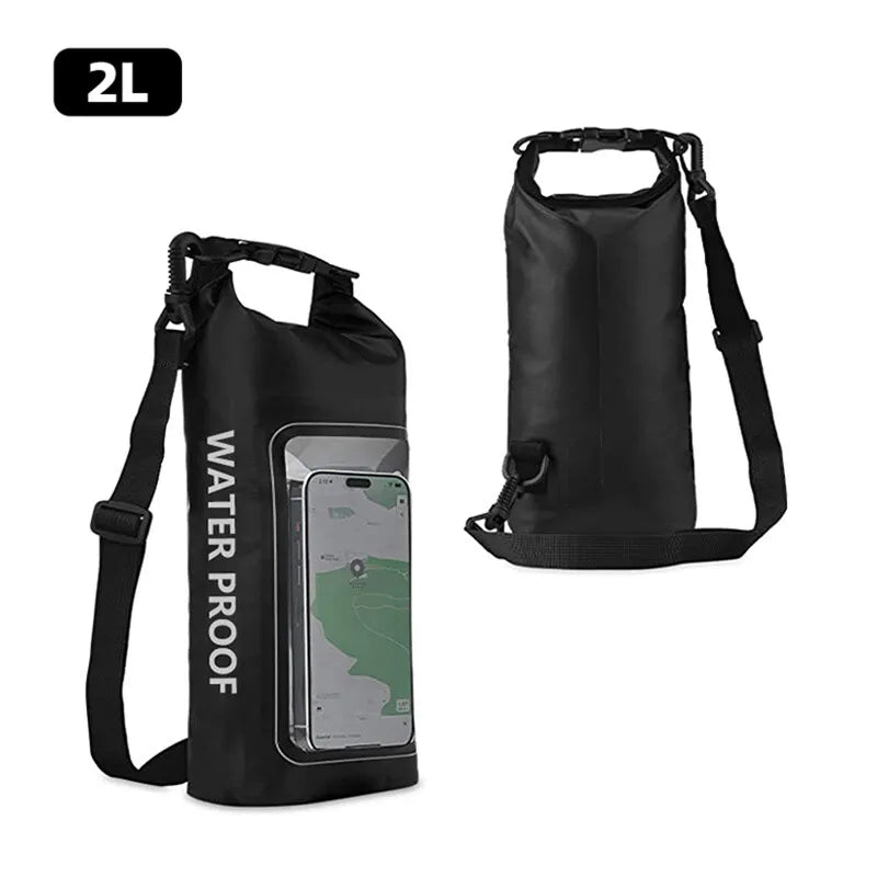 Woolpack 2L Touchscreen Waterproof Dry Bag – PVC Floating Sack