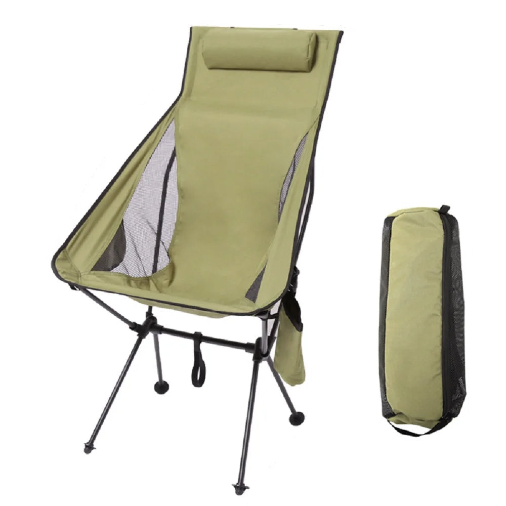 Woolpack Portable Folding Camping Chair – Lightweight Aluminum Outdoor Chair