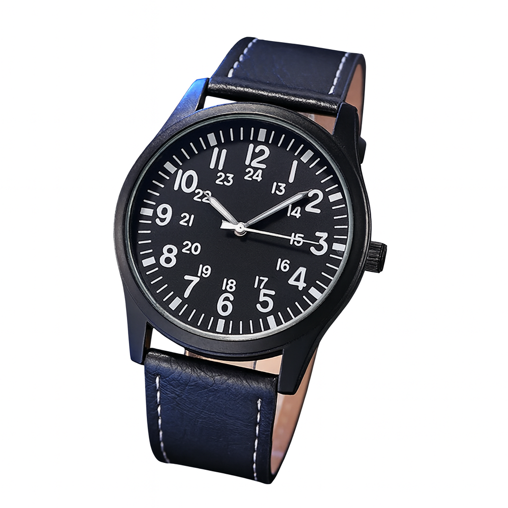 Woolpack W1-0 Original Field Watch 42mm Quartz on leather