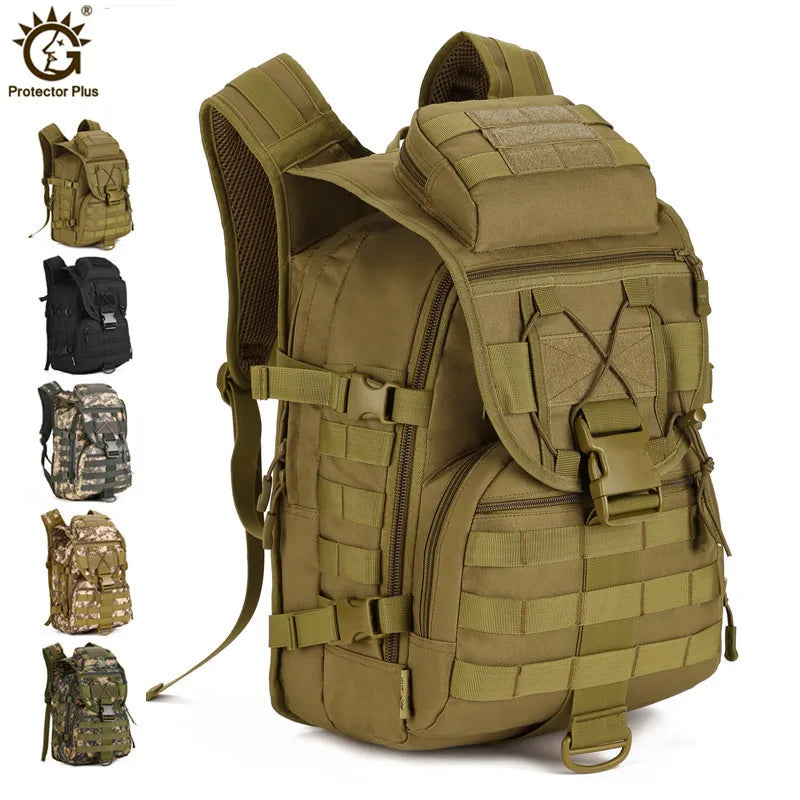 Woolpack Tactical Backpack 40L – 900D Nylon, MOLLE