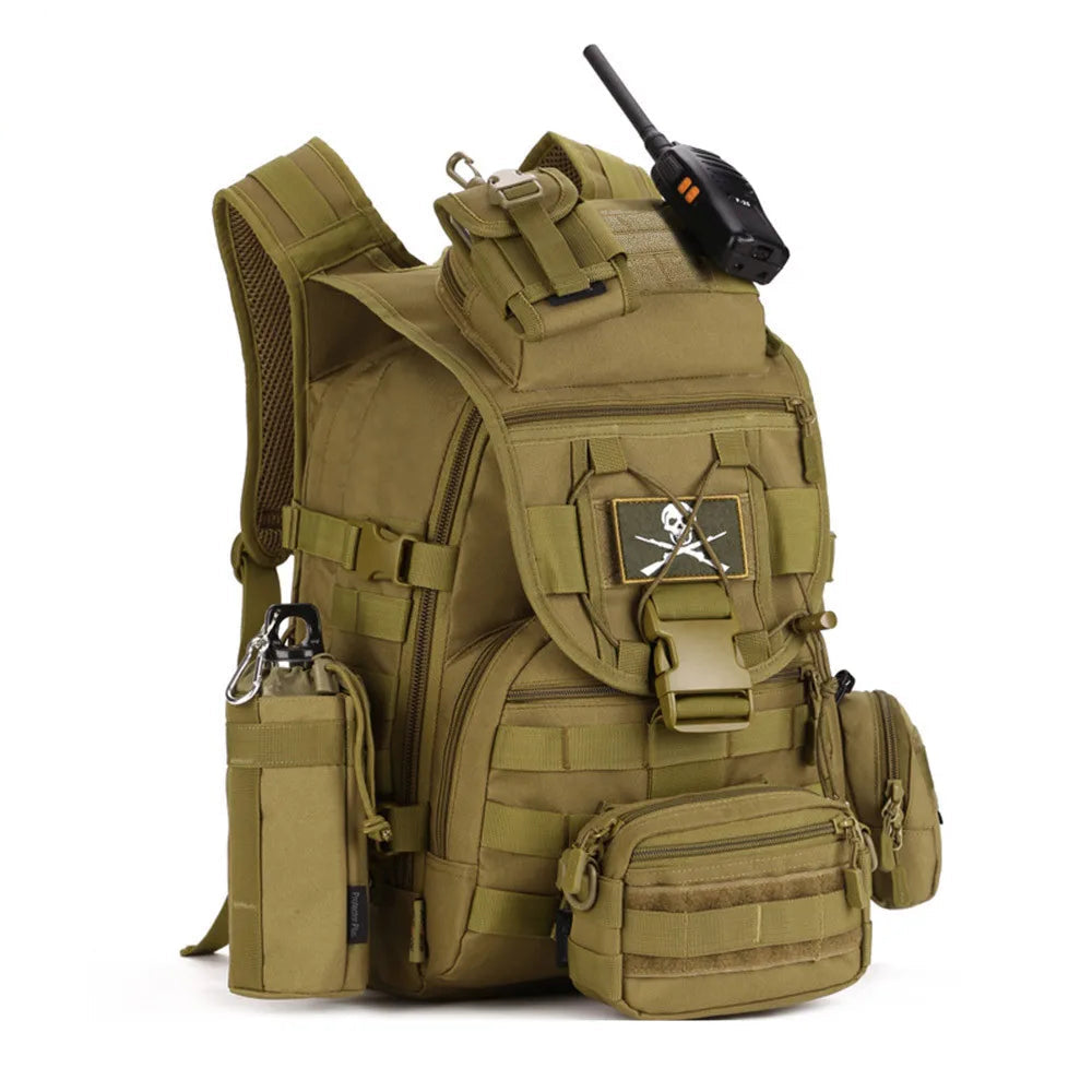 Woolpack Tactical Backpack 40L – 900D Nylon, MOLLE