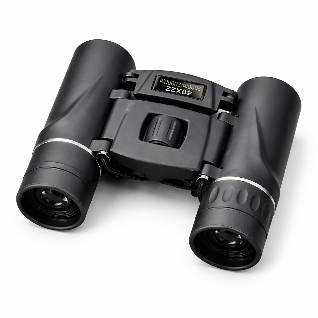 Woolpack Compact 8×22 Folding Binoculars – BAK4, FMC, Long-Range Mini Design