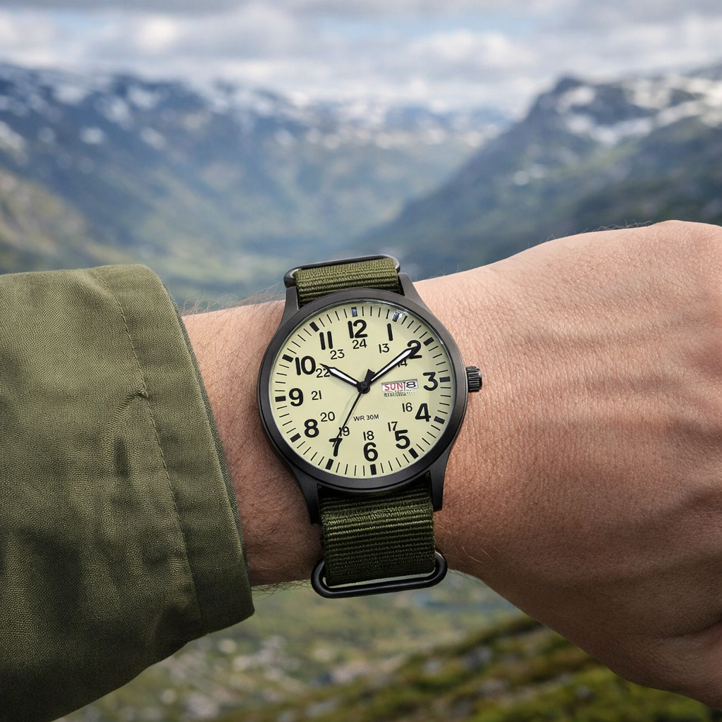 Woolpack W1-2 Original Military Field Watch 42mm Quartz