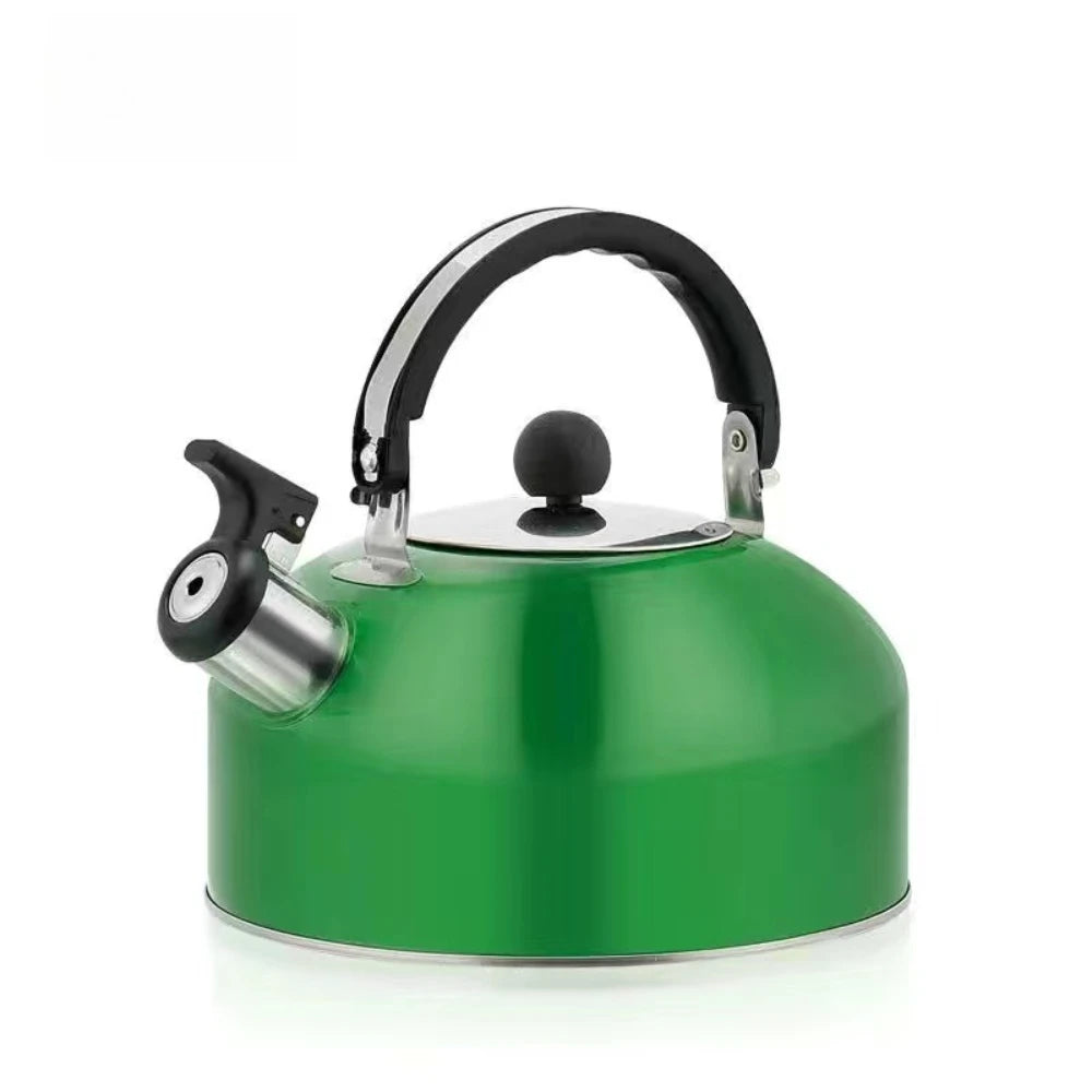 Woolpack 3L Camping Kettle – Stainless Steel Whistling Outdoor Tea Kettle - Woolpack Hiking Gear