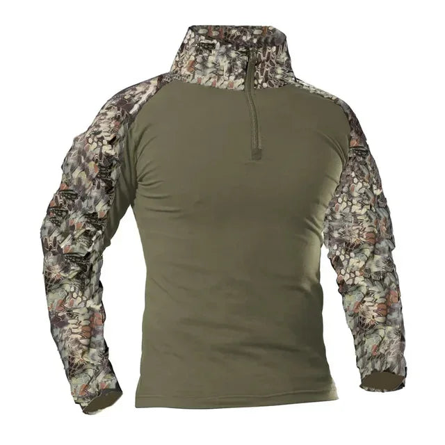 Woolpack Tactical Long-Sleeve Shirt – Military Style, Moisture-Wicking