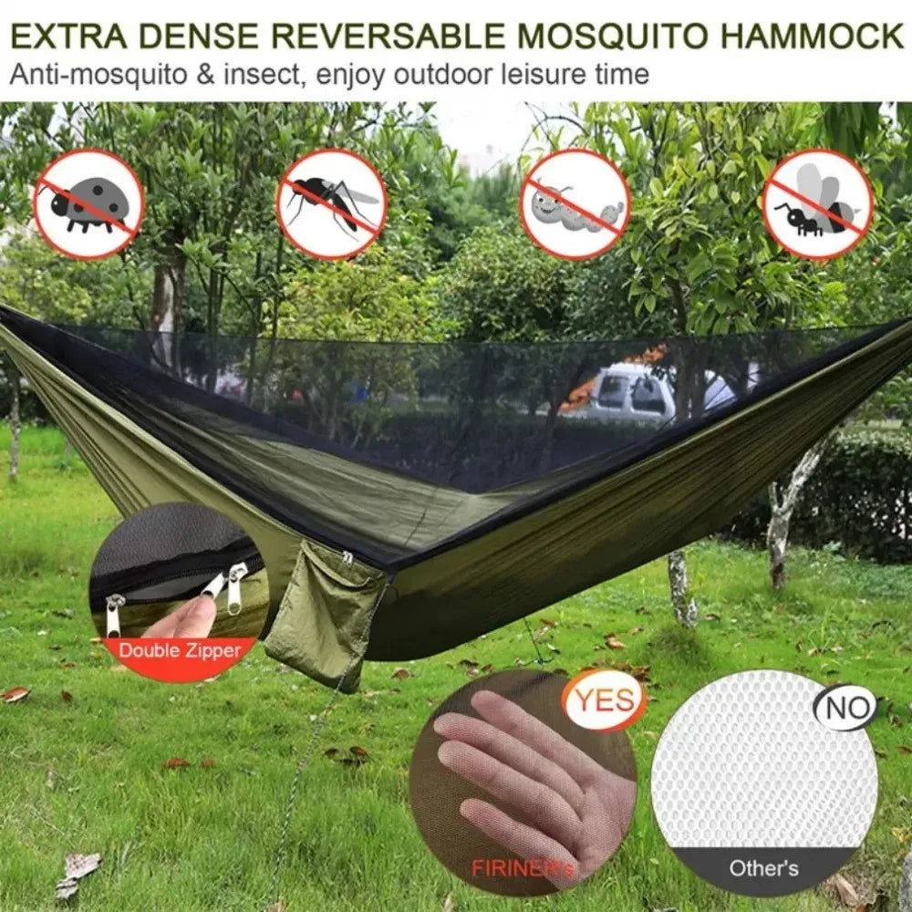 Woolpack Mosquito-Net Camping Hammock