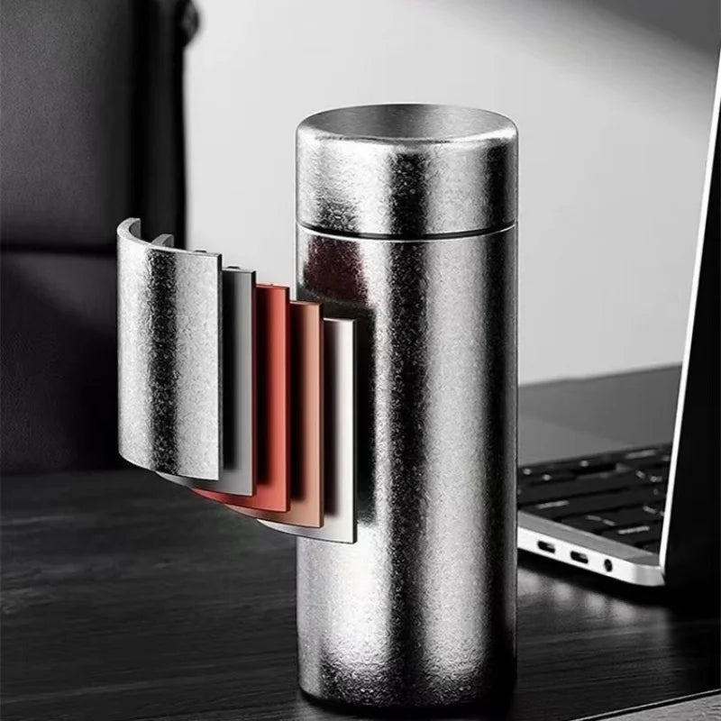 Woolpack Titanium Insulated Bottle – 200 ml Double-Wall Vacuum Flask
