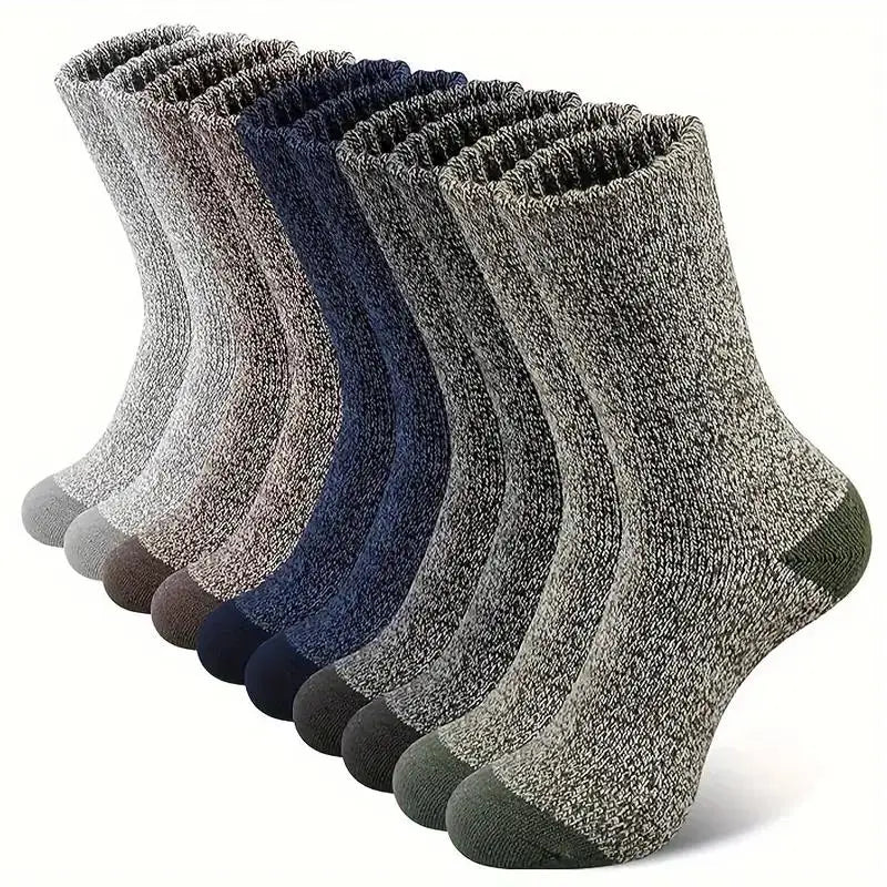 Woolpack Merino Wool Hiking Socks – 5-Pair