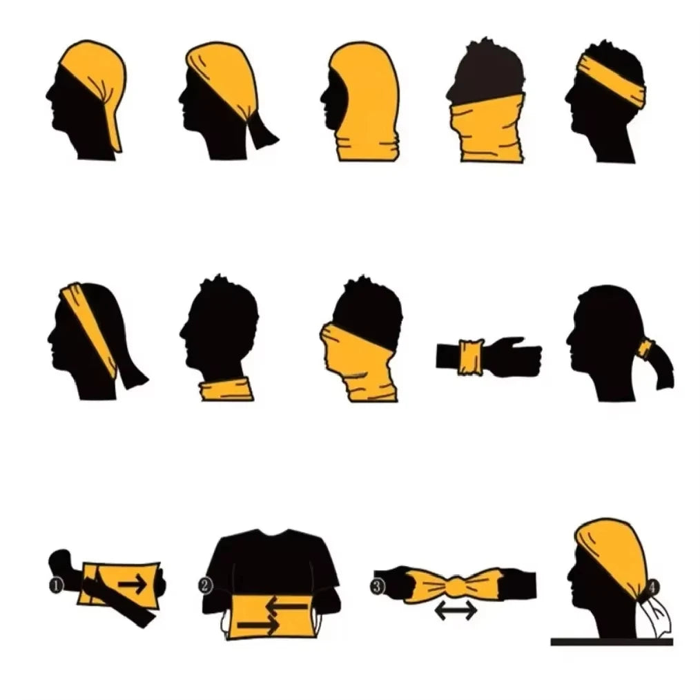 Woolpack Outdoor Bandana – Seamless Neck Gaiter & Face Mask