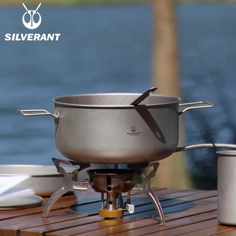 Woolpack Titanium Cookware Set – Pot & Pan Ultralight Bushcraft Cooking Kit