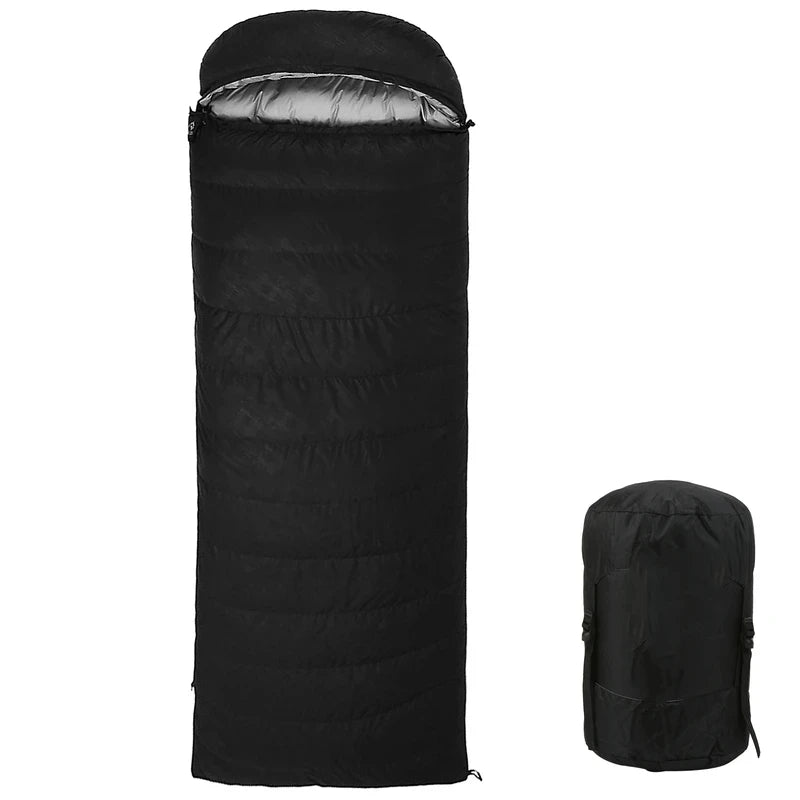 Woolpack ultralight sleeping bag for camping and backpacking
