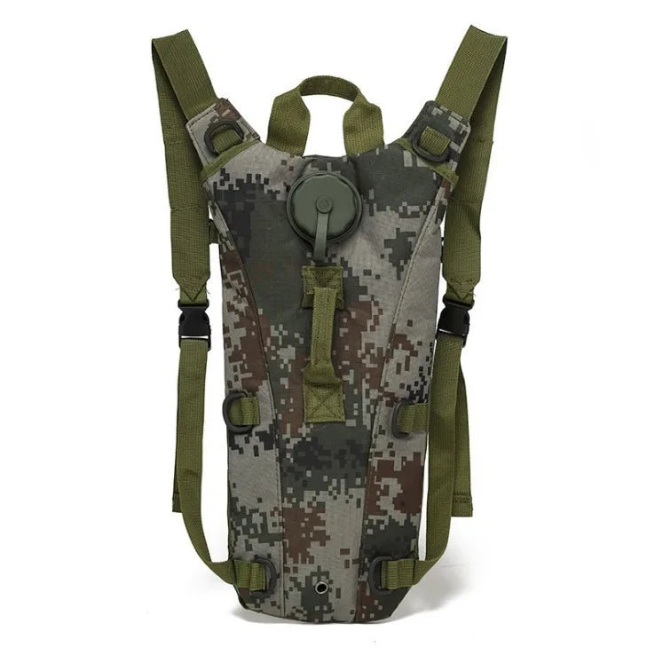 Woolpack Hydration Backpack – Waterproof Nylon Pack with 3L TPU Bladder - Woolpack Hiking Gear