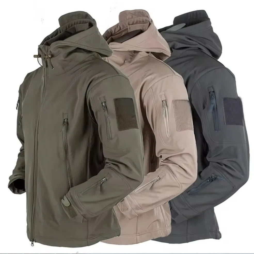 Woolpack Tactical Soft Shell Jacket – Windproof & Waterproof