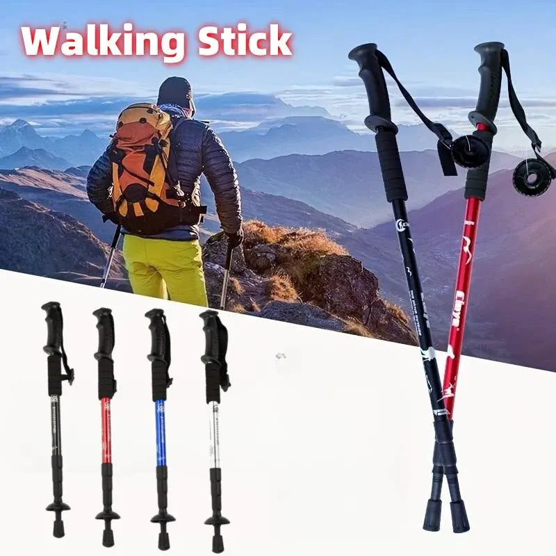 Woolpack Ultralight Trekking Pole – Foldable, Shock-Absorbing Aluminum