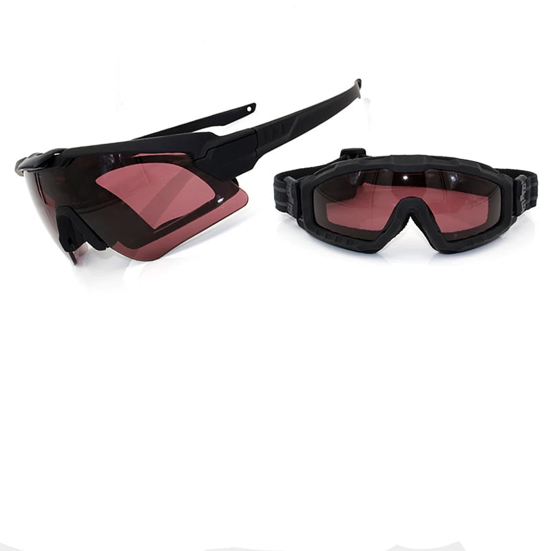 Woolpack Tactical Goggles – Anti-Fog, UV400, Interchangeable Lenses