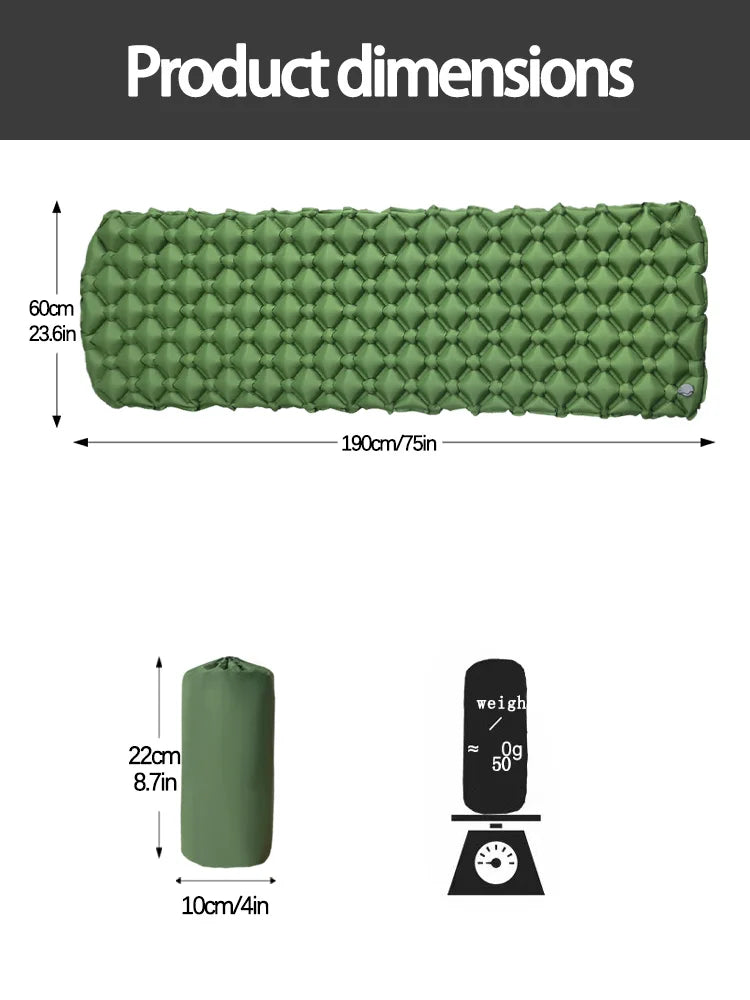 Woolpack Inflatable Camping Mattress