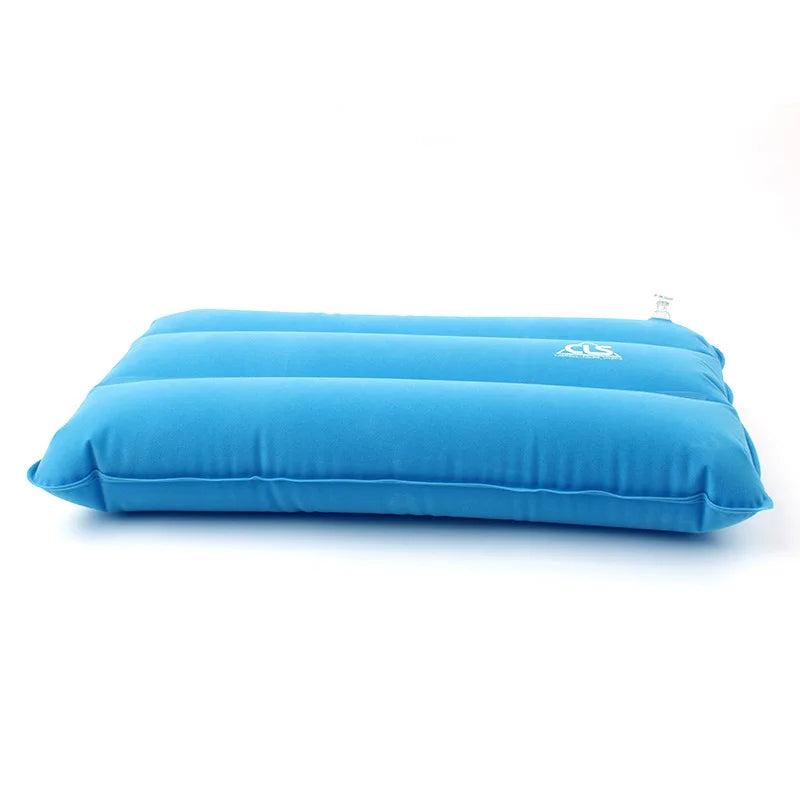 Woolpack Large Inflatable Camping Pillow – Portable Square Neck & Camping Cushion