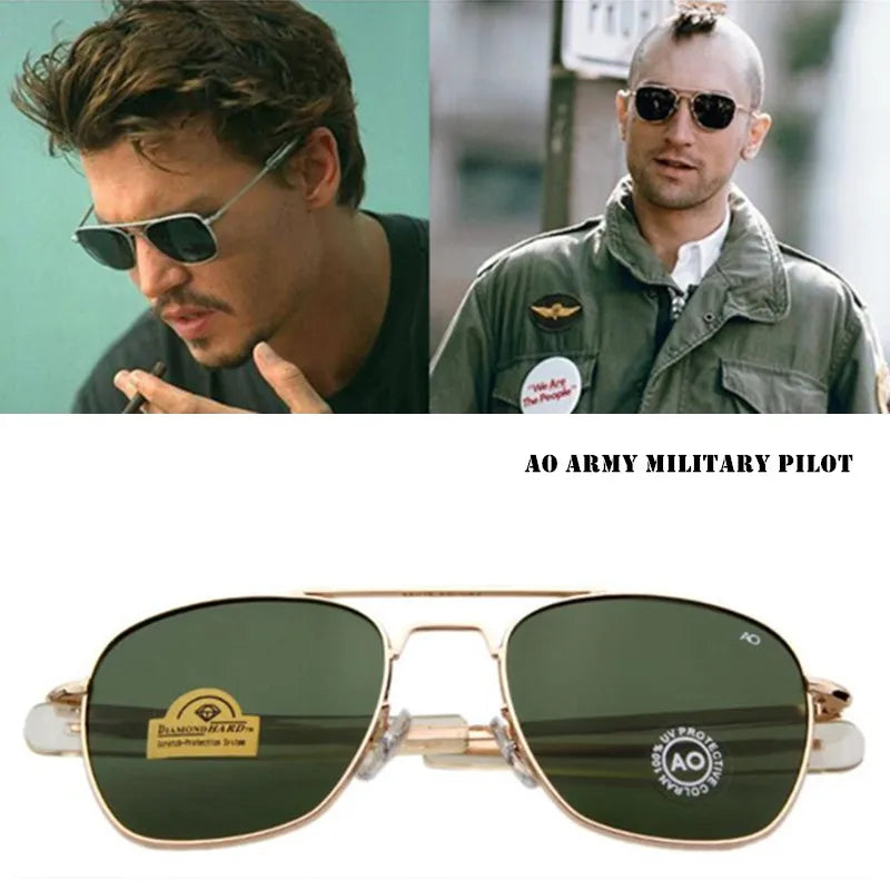 Woolpack Classic Aviator Sunglasses – UV400, Alloy Frame