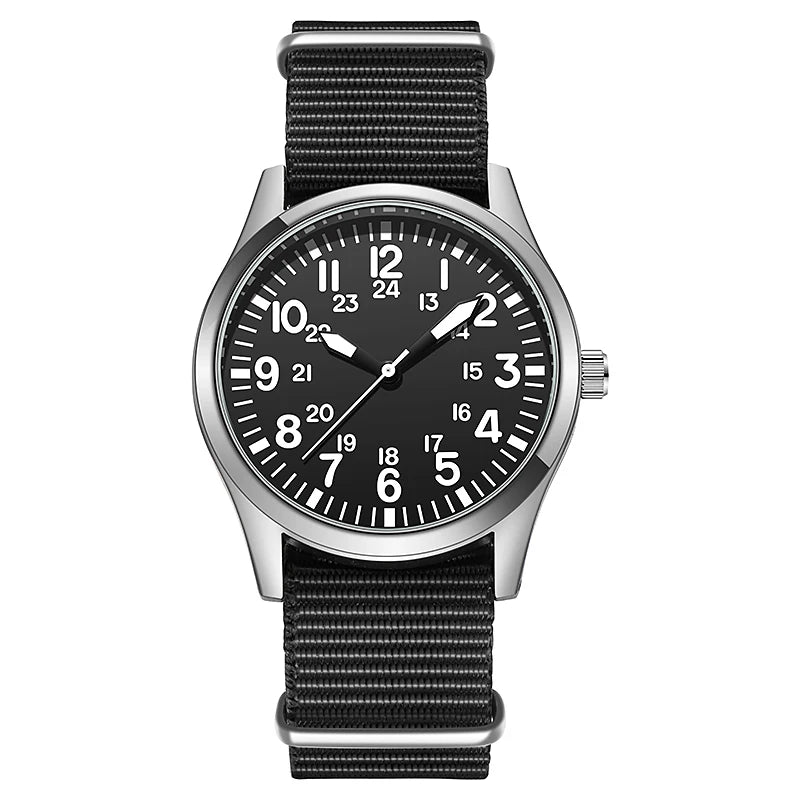 Woolpack W1-0 Original Field Watch 42mm Quartz on leather