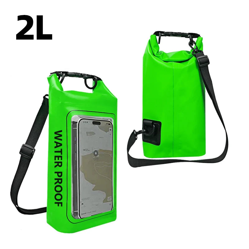 Woolpack 2L Touchscreen Waterproof Dry Bag – PVC Floating Sack