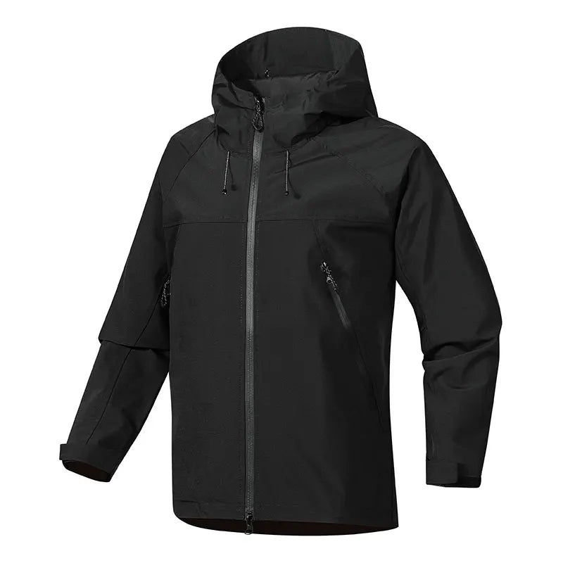 Woolpack hooded windbreaker jacket for men and women