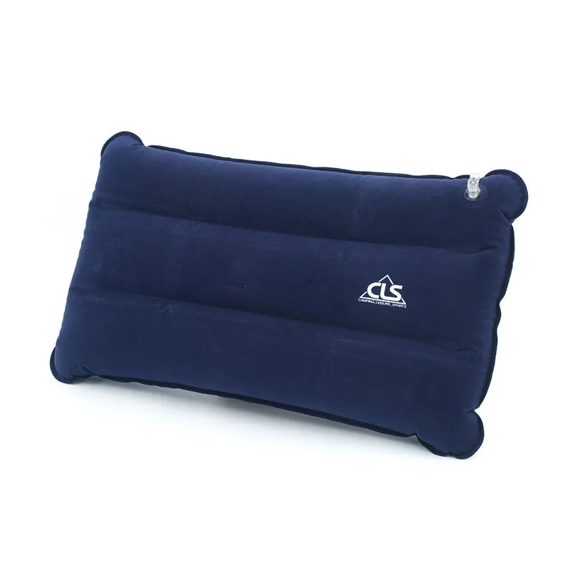 Woolpack Large Inflatable Camping Pillow – Portable Square Neck & Camping Cushion