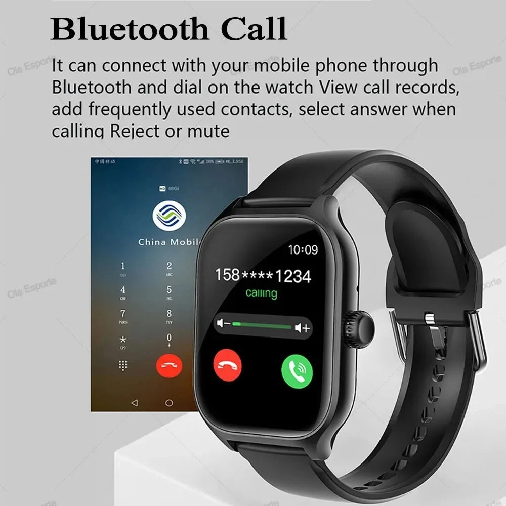 S18 Smartwatch – 1.83" HD Display, Bluetooth Call, Fitness Tracking