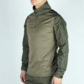 Woolpack Tactical Training Shirt – Long Sleeve, Breathable - Woolpack Hiking Gear