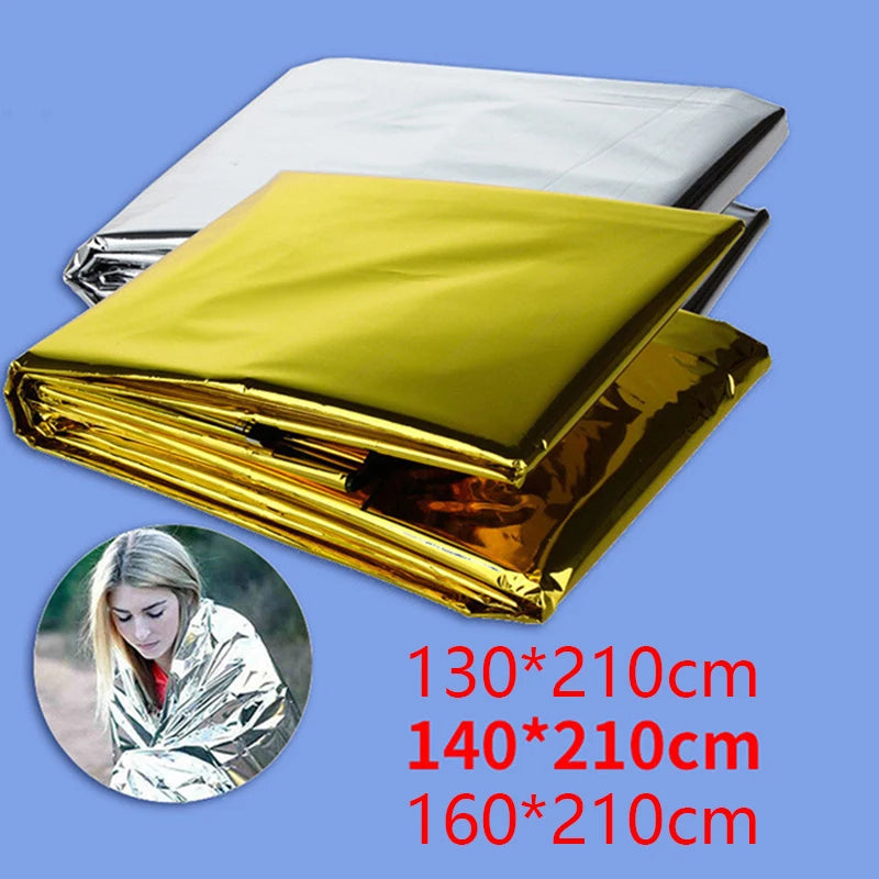 Woolpack Emergency Thermal Blanket – Waterproof & Windproof Survival Foil