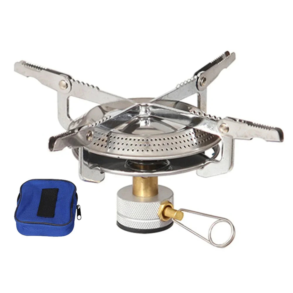Woolpack Lightweight Portable Gas Stove – with Storage Bag (Aluminum Alloy)