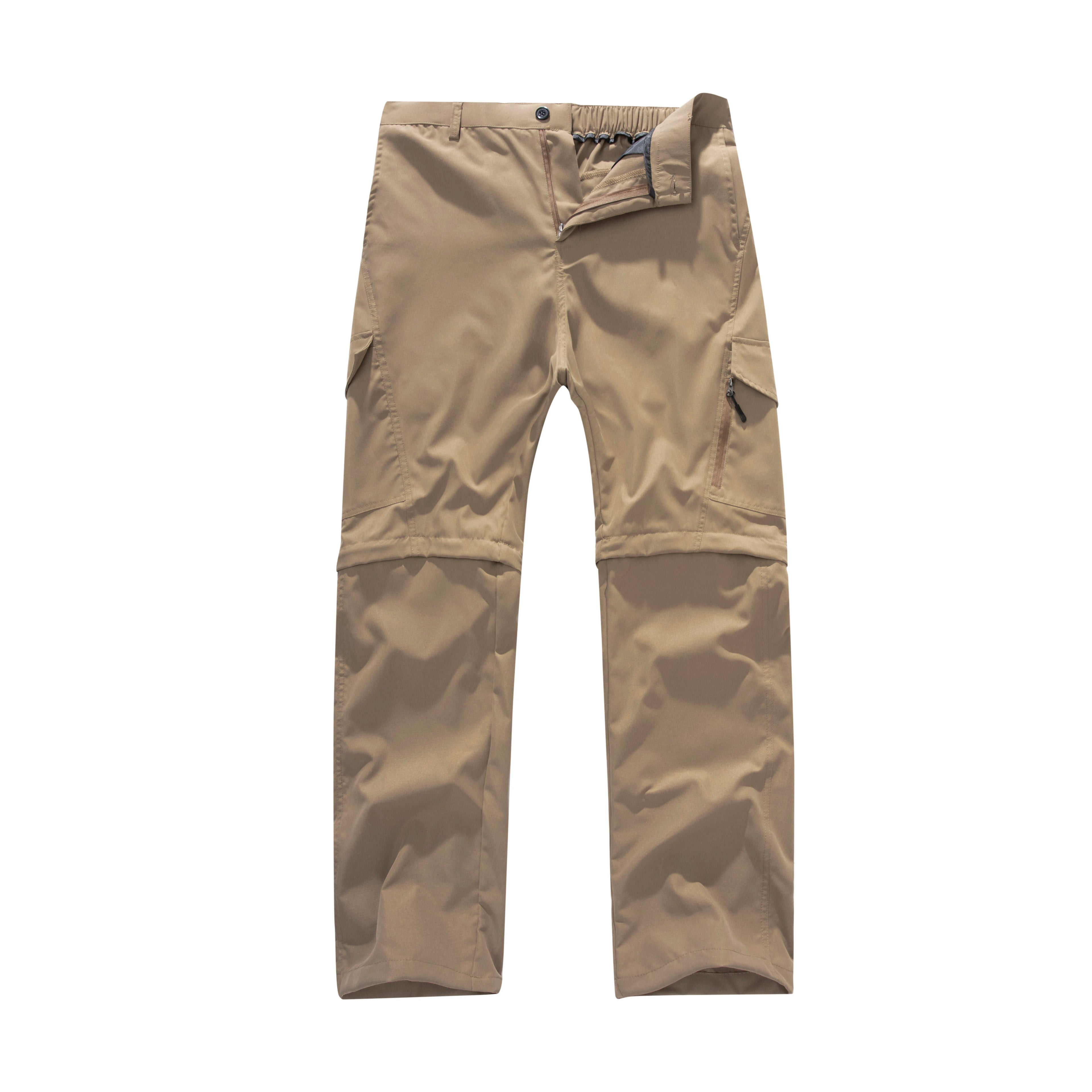 Woolpack Men’s Convertible Hiking Pants – Zip-Off Cargo Trousers