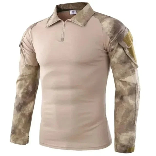 Woolpack Tactical Long-Sleeve Shirt – Military Style, Moisture-Wicking