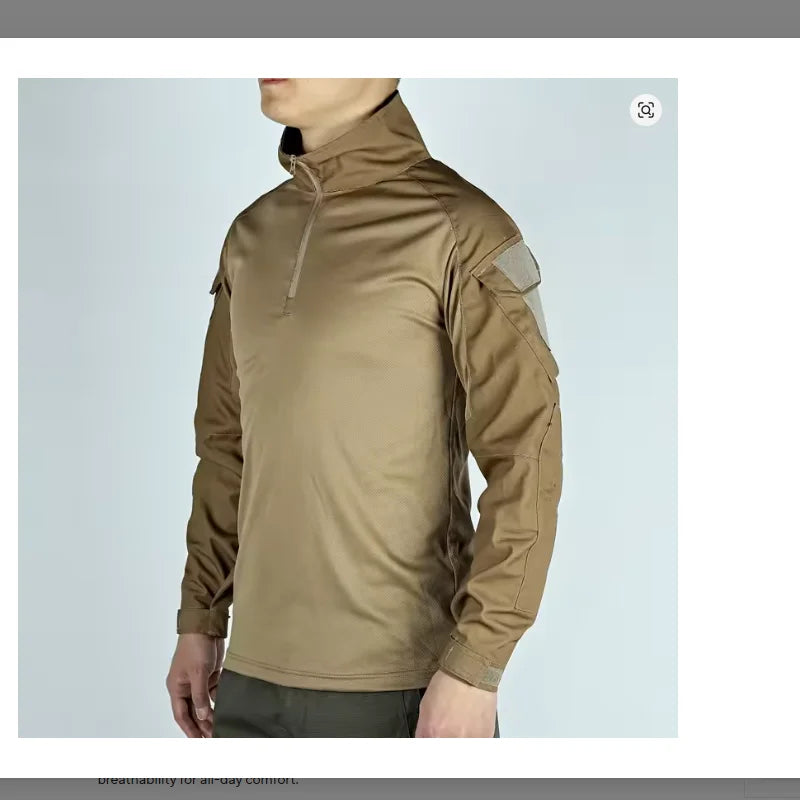 Woolpack Tactical Training Shirt – Long Sleeve, Breathable