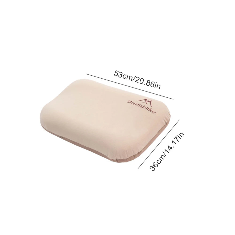 Woolpack Self-Inflating Camping Pillow – Ultralight 3D Sponge Comfort