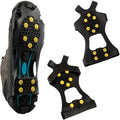 Woolpack Ice Traction Cleats – 10-Stud Anti-Slip Snow Grips (2-Pack)