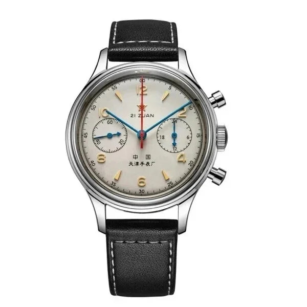 The 1963 Pilot Chronograph – 42mm Retro Quartz Watch