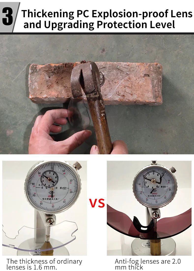 Woolpack Tactical Goggles – Anti-Fog, UV400, Interchangeable Lenses