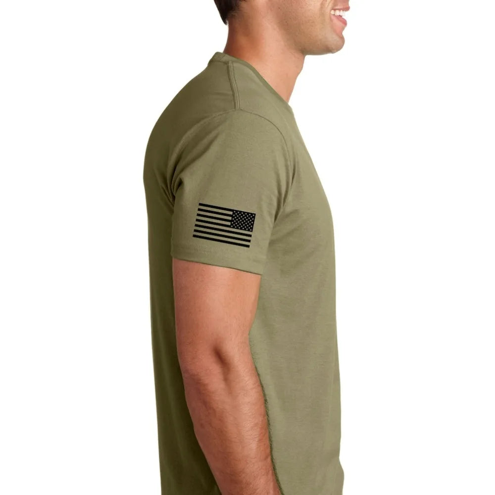 Woolpack US Army T-Shirt – Cotton Crewneck, Short Sleeve