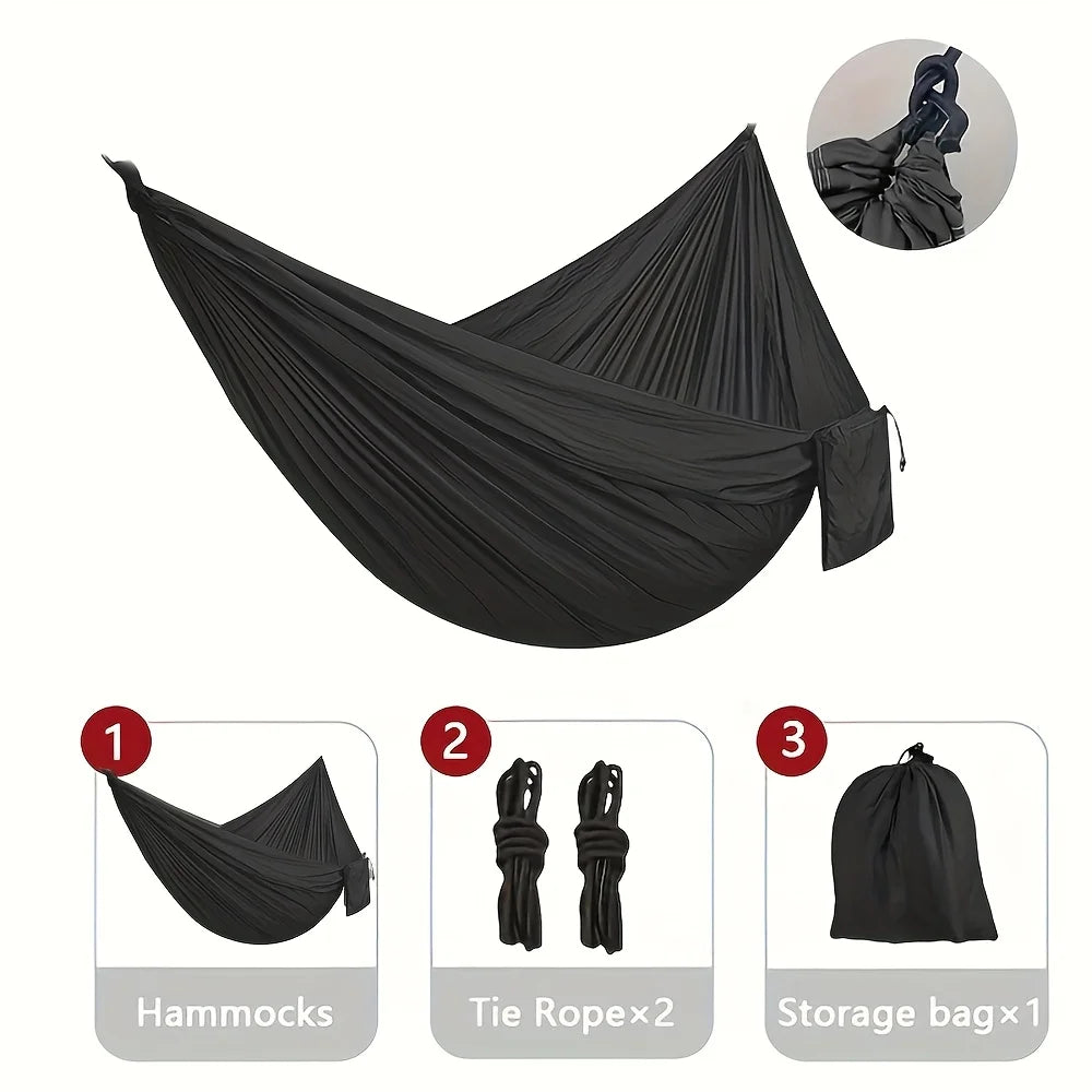 Woolpack Lightweight Hammock Set with Straps & Storage Bag
