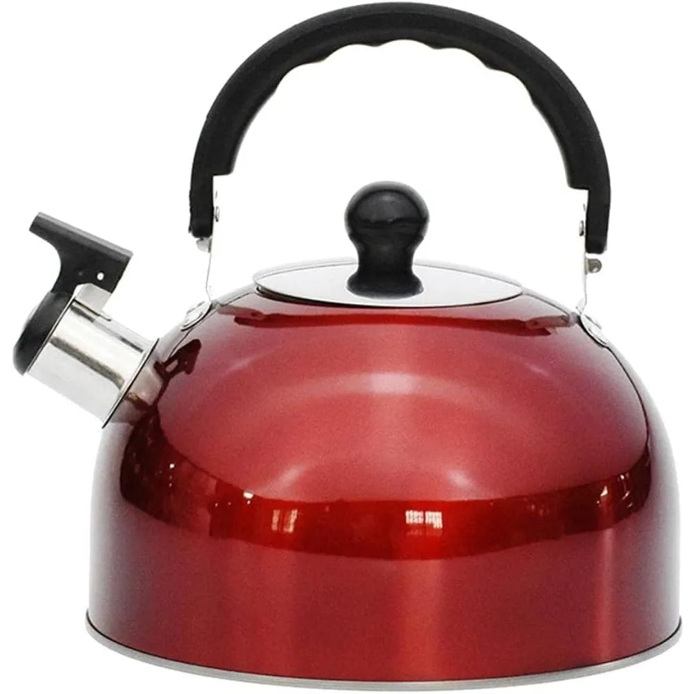 Woolpack 3L Camping Kettle – Stainless Steel Whistling Outdoor Tea Kettle - Woolpack Hiking Gear
