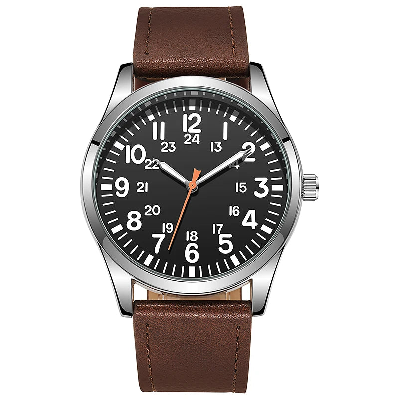 Woolpack W1-0 Original Field Watch 42mm Quartz on leather